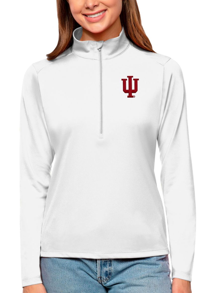 NCAA Indiana Hoosiers Tribute Quarter-Zip Pullover Top