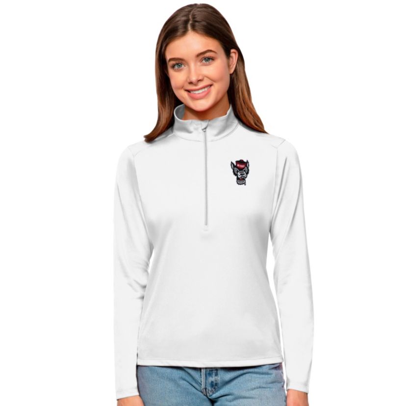 NCAA NC State Wolfpack Tribute Quarter-Zip Pullover Top