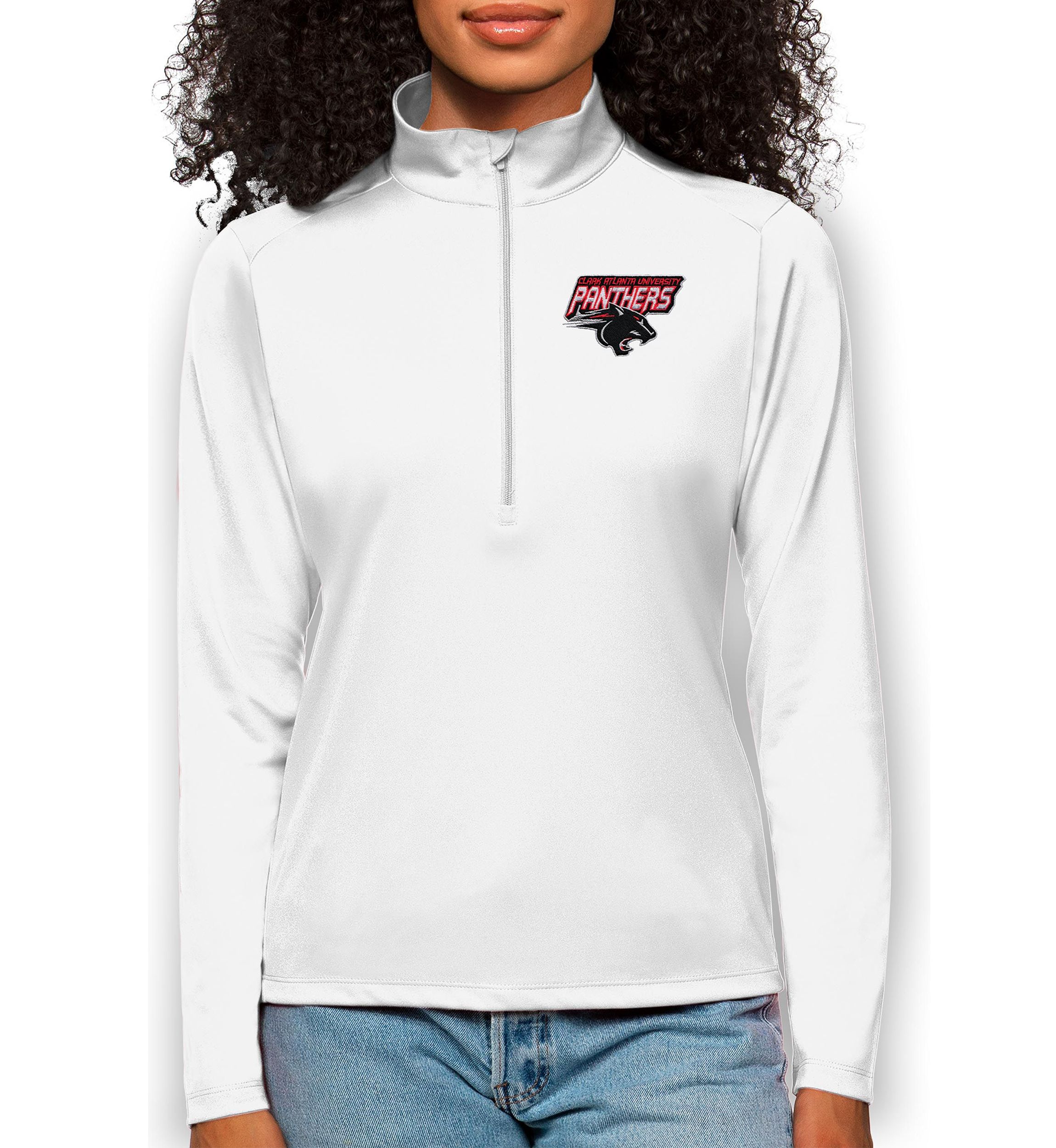Clark Atlanta Panthers NCAA Clark Atlanta University Panthers Tribute Quarter-Zip Pullover Top