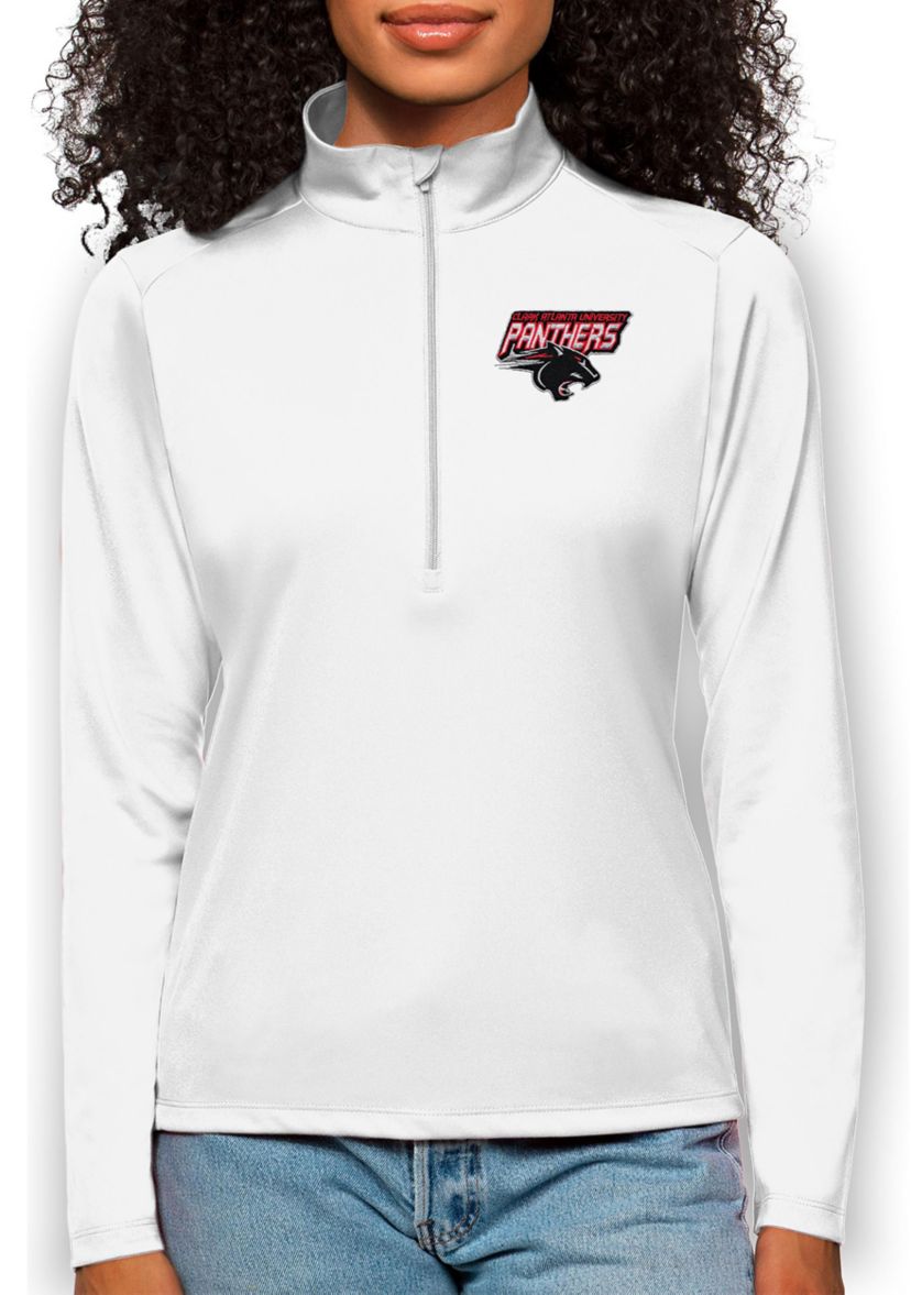 Clark Atlanta Panthers NCAA Clark Atlanta University Panthers Tribute Quarter-Zip Pullover Top