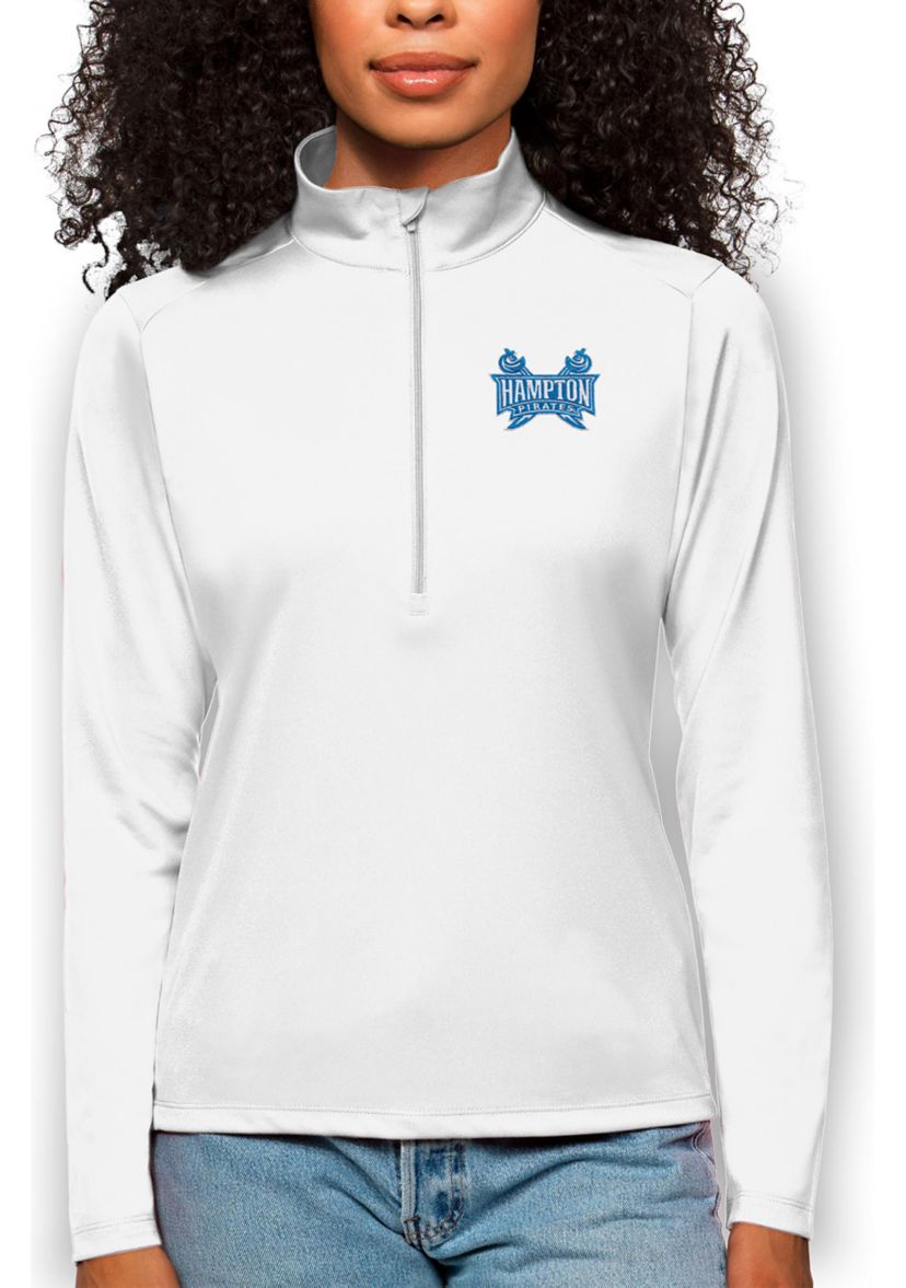 NCAA Hampton Pirates Tribute Quarter-Zip Pullover Top