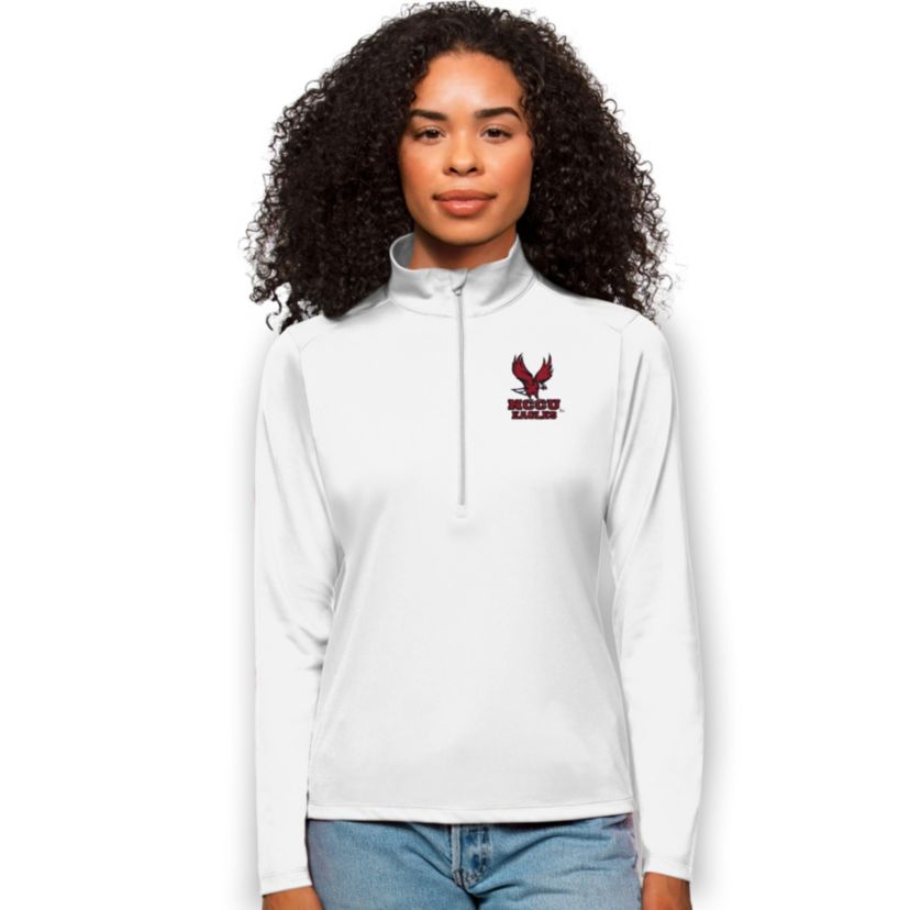 NC Central Eagles NCAA North Carolina Central Eagles Tribute Quarter-Zip Pullover Top