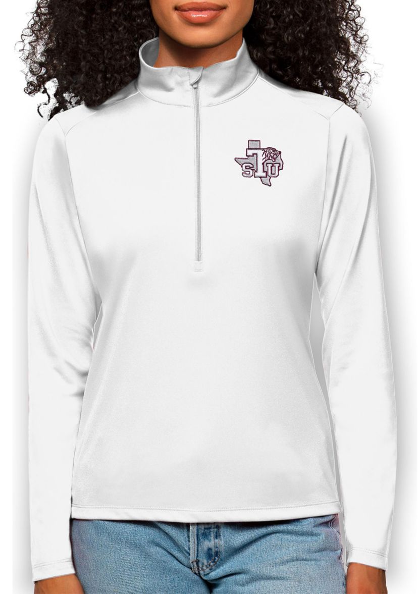 NCAA Texas Southern Tigers Tribute Quarter-Zip Pullover Top