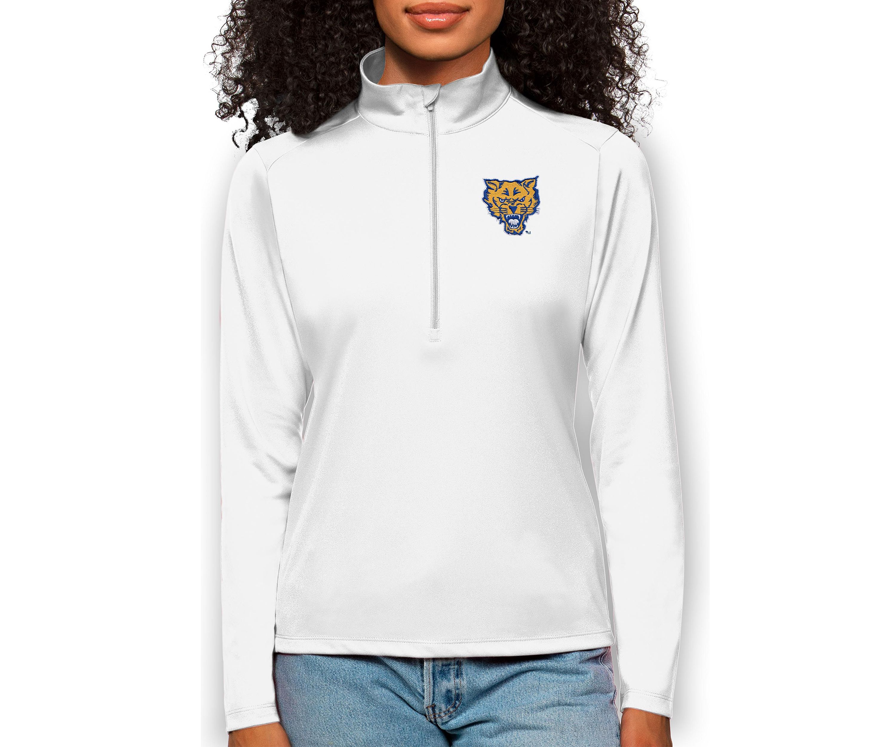 NCAA Fort Valley State Wildcats Tribute Quarter-Zip Pullover Top