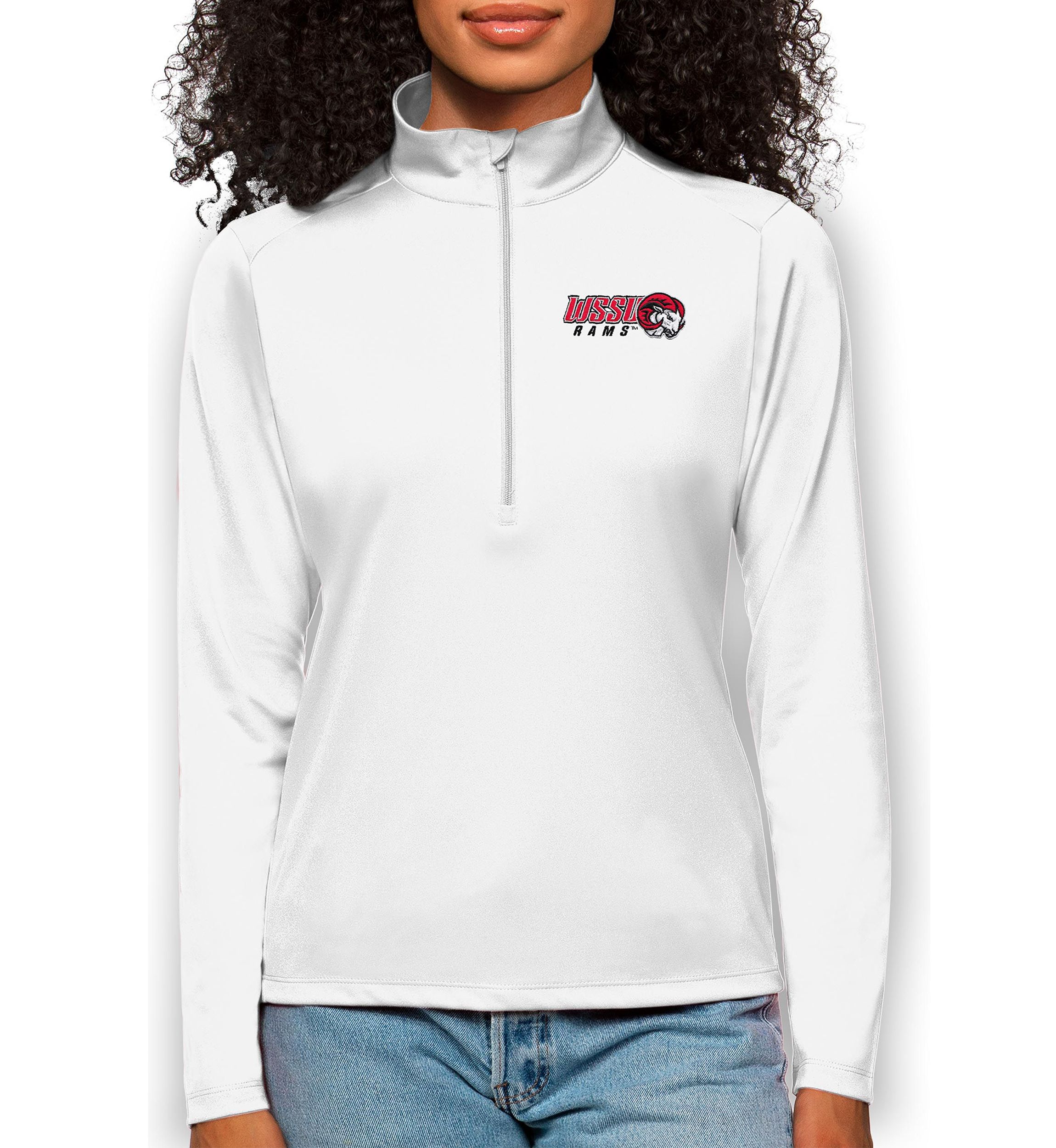 NCAA Winston-Salem State Rams Tribute Quarter-Zip Pullover Top