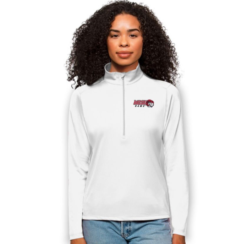 NCAA Winston-Salem State Rams Tribute Quarter-Zip Pullover Top