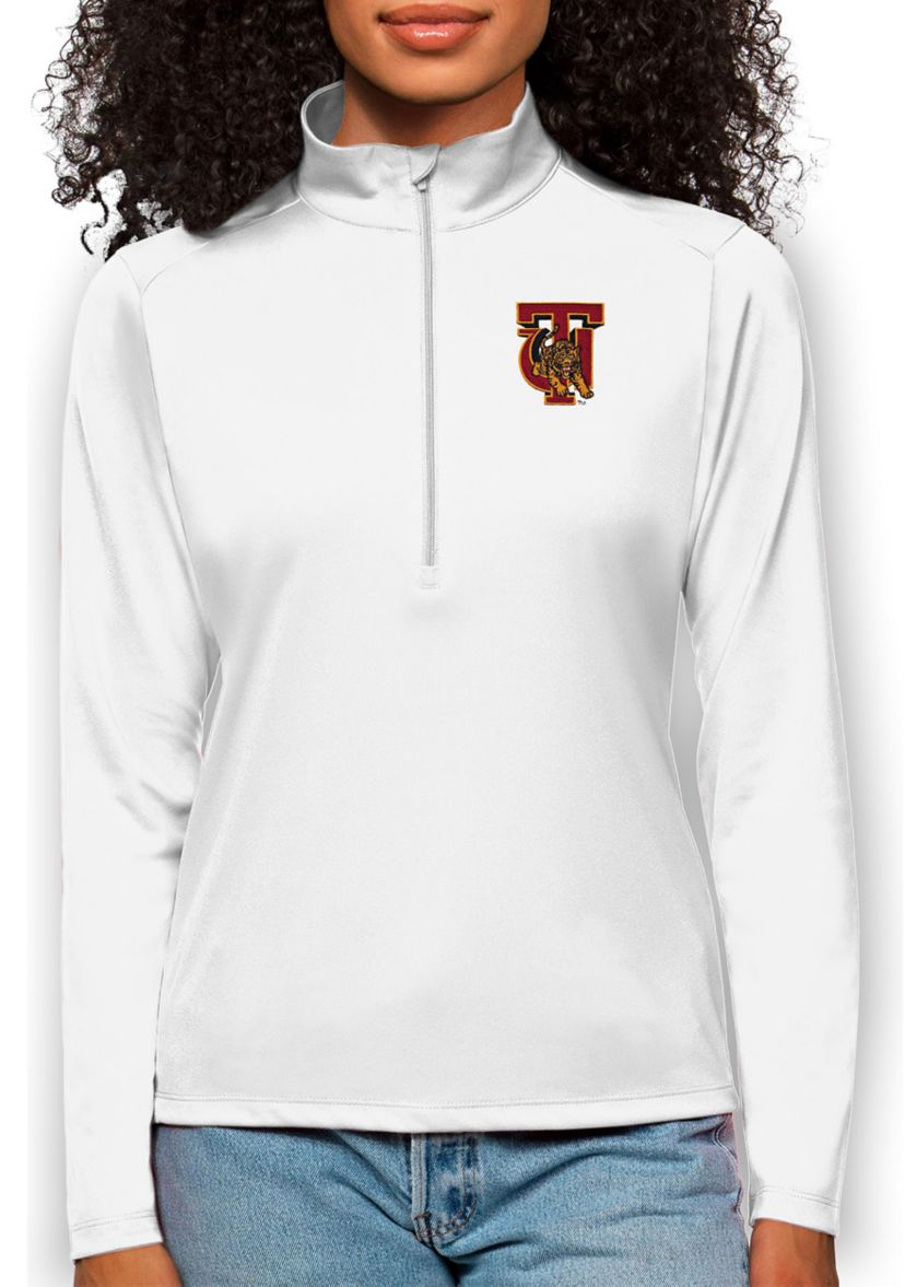 NCAA Tuskegee Golden Tigers Tribute Quarter-Zip Pullover Top