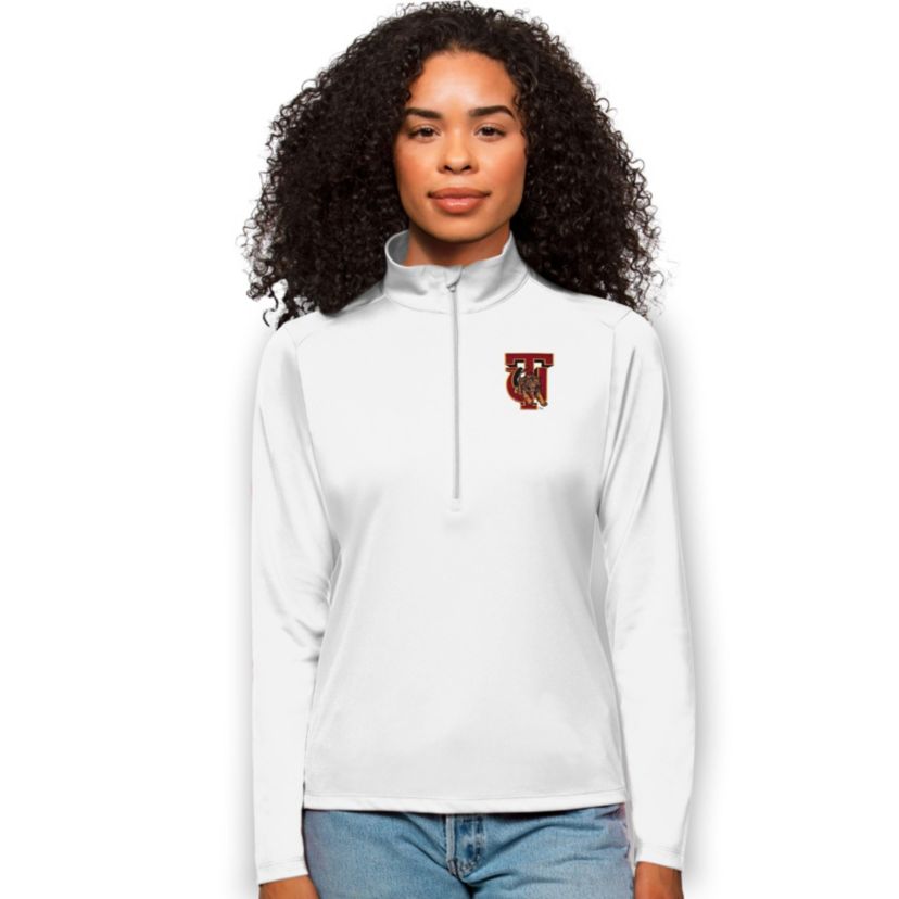 NCAA Tuskegee Golden Tigers Tribute Quarter-Zip Pullover Top