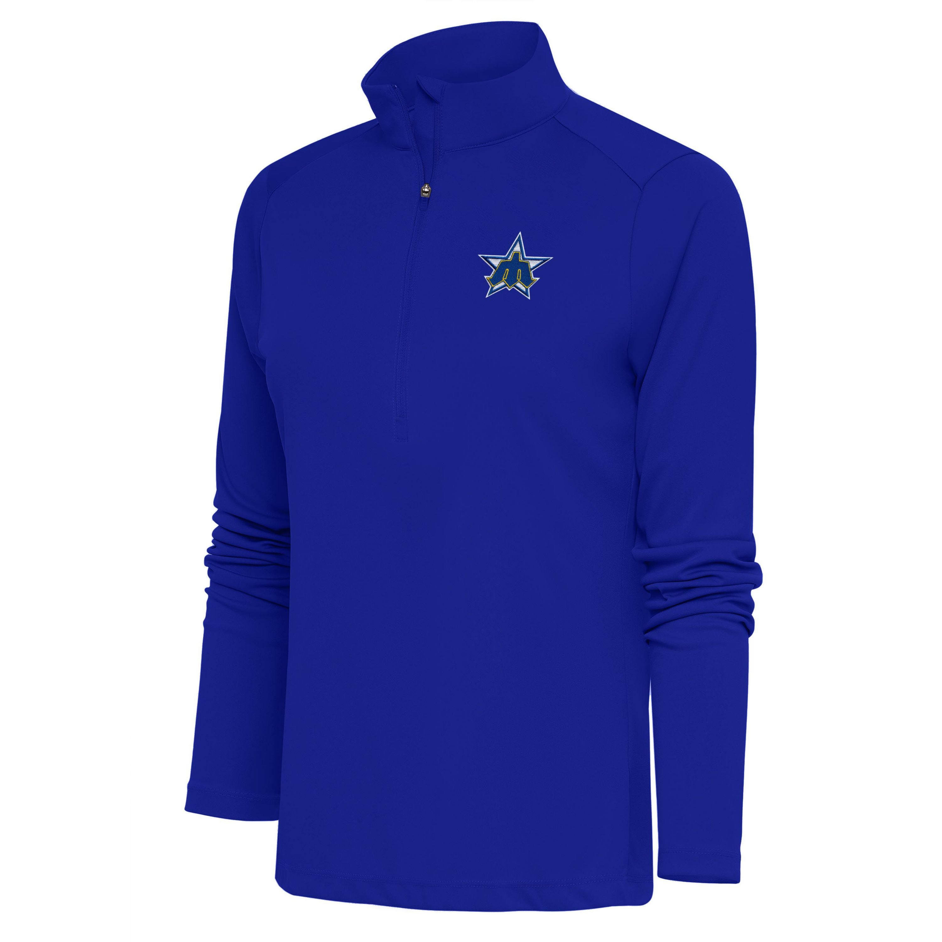 MLB Seattle Mariners Cooperstown Tribute Half-Zip Pullover Top