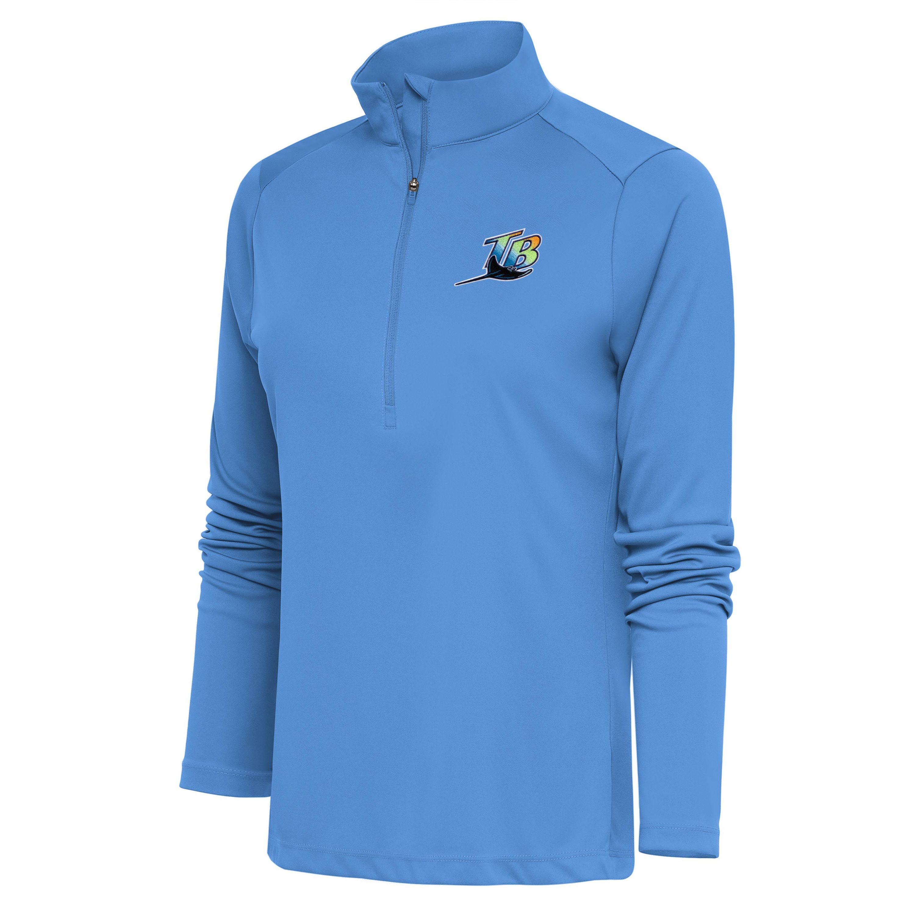 MLB Powder Tampa Bay Rays Cooperstown Tribute Half-Zip Pullover Top