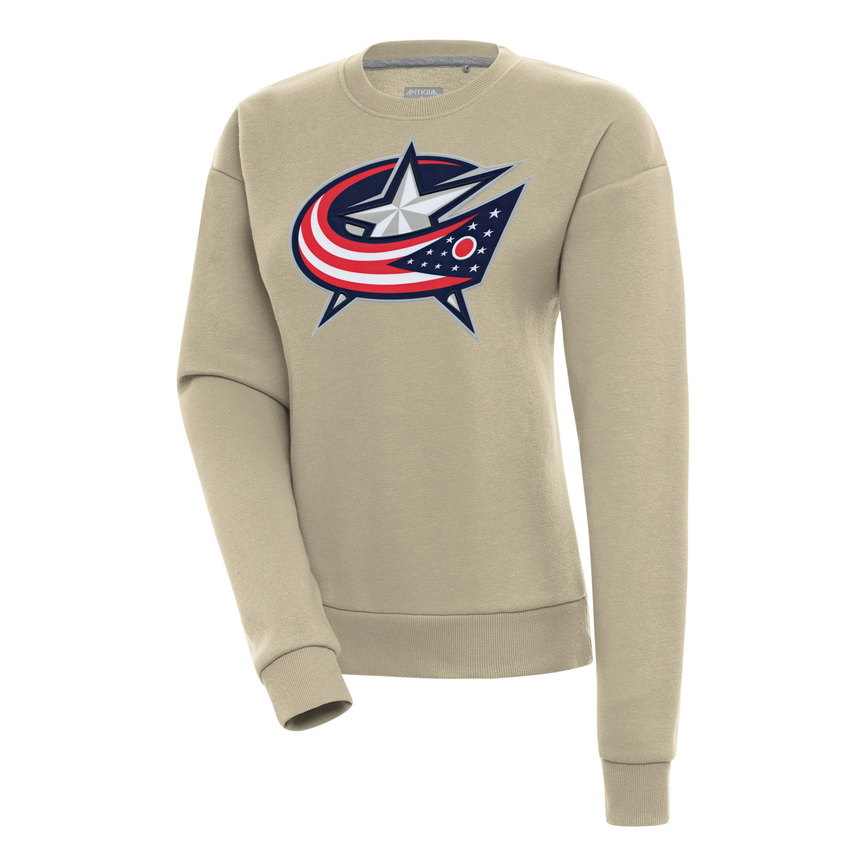 Antigua NHL Columbus Blue Jackets Womens Victory Crew