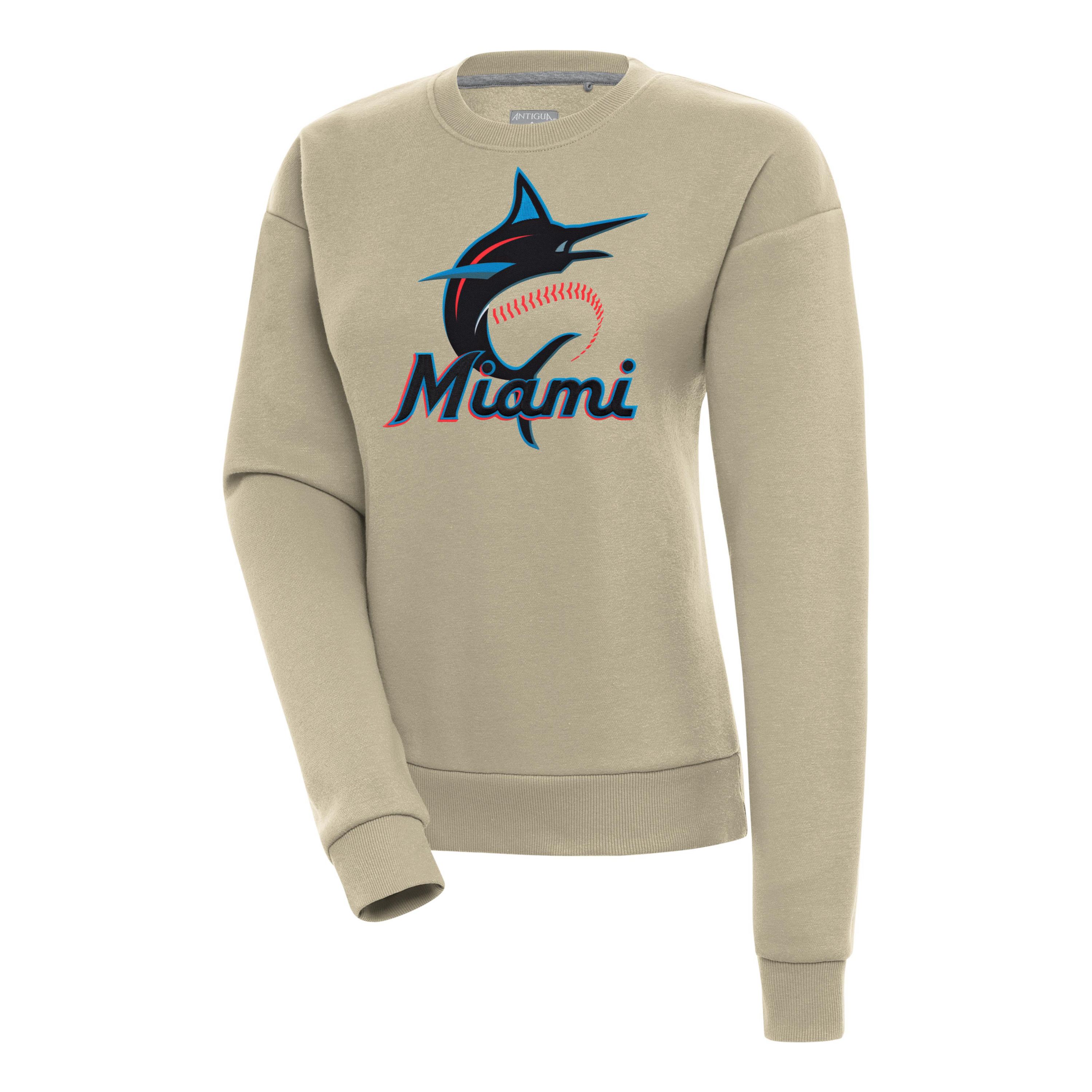MLB Miami Marlins Victory Pullover Sweatshirt