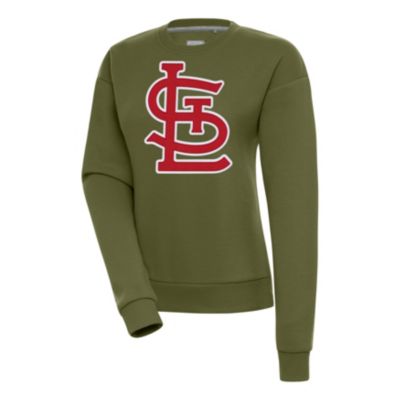 Antigua Women's MLB St. Louis Cardinals Victory Pullover Sweatshirt, Large