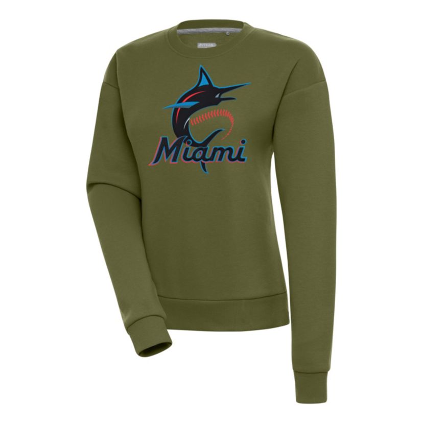 MLB Miami Marlins Victory Pullover Sweatshirt