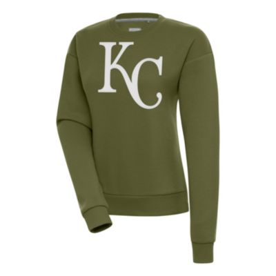 Antigua Women's MLB Kansas City Royals Victory Pullover Sweatshirt, XL