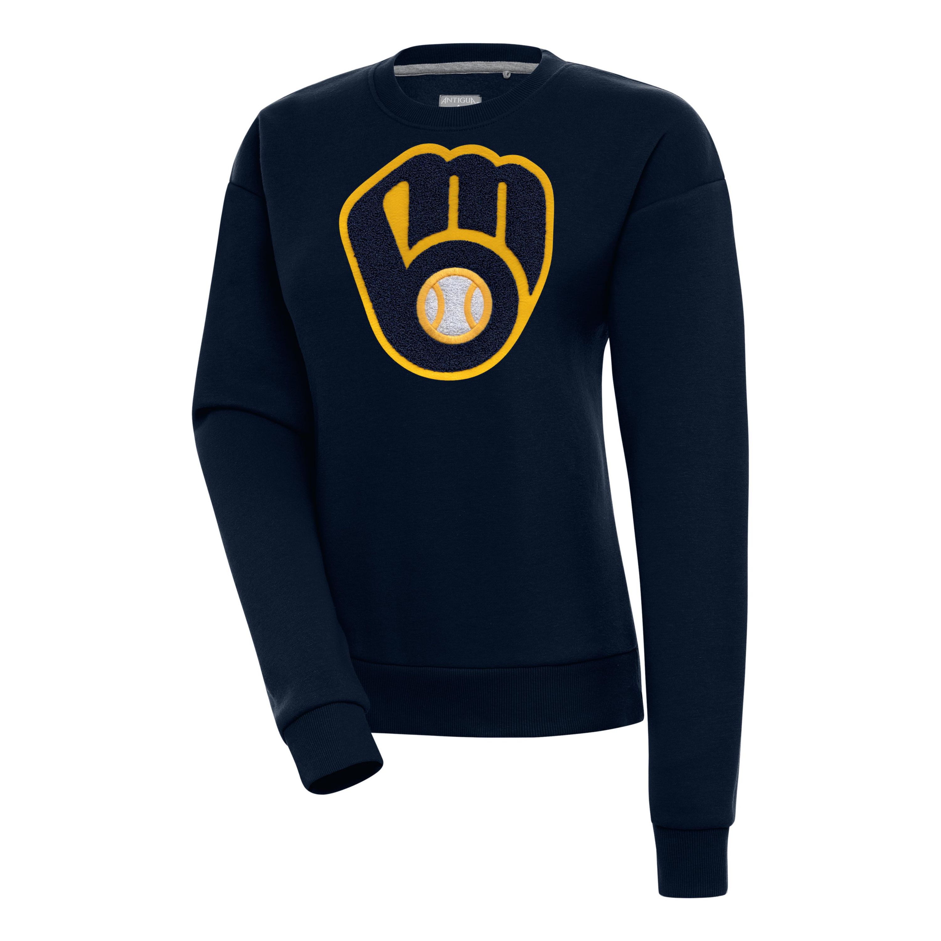 MLB Milwaukee Brewers Victory Chenille Pullover Sweatshirt