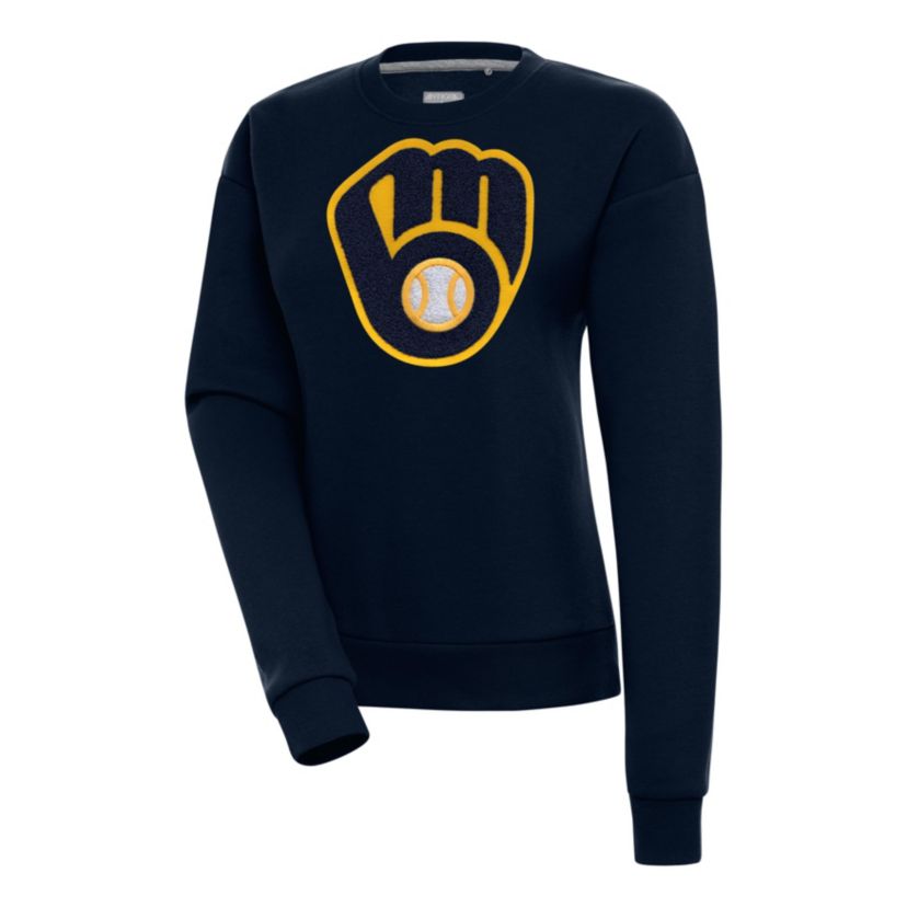 MLB Milwaukee Brewers Victory Chenille Pullover Sweatshirt