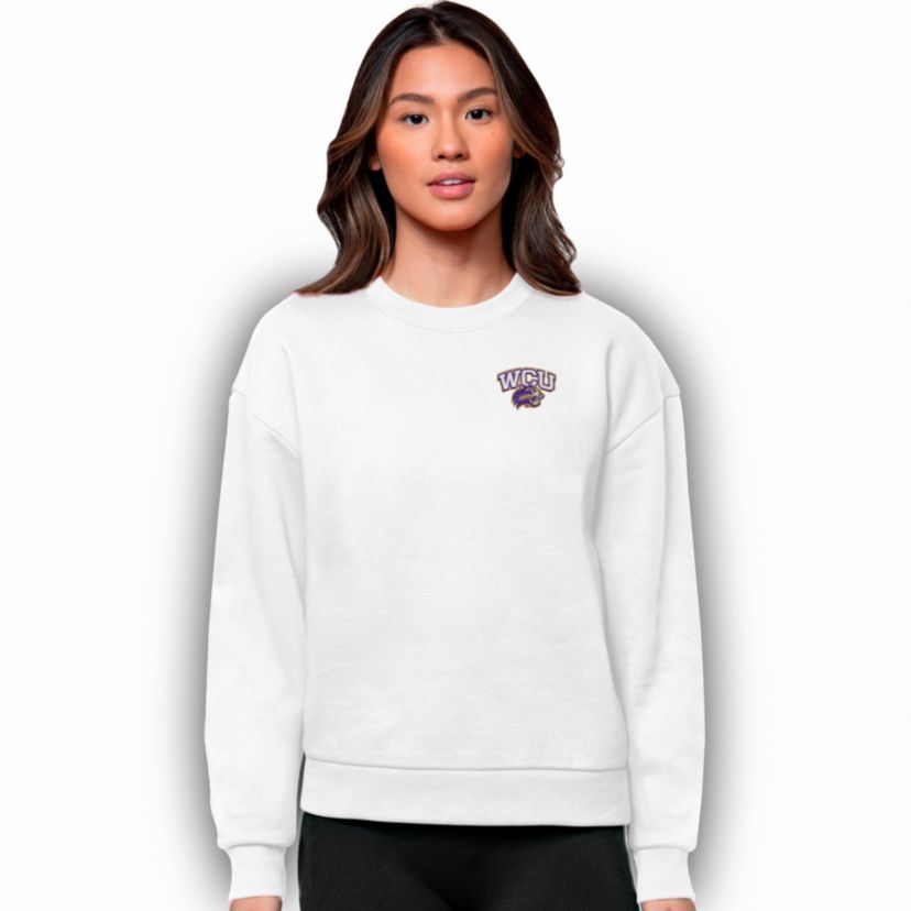 NCAA Western Carolina Catamounts Logo Victory Crewneck Pullover Sweatshirt