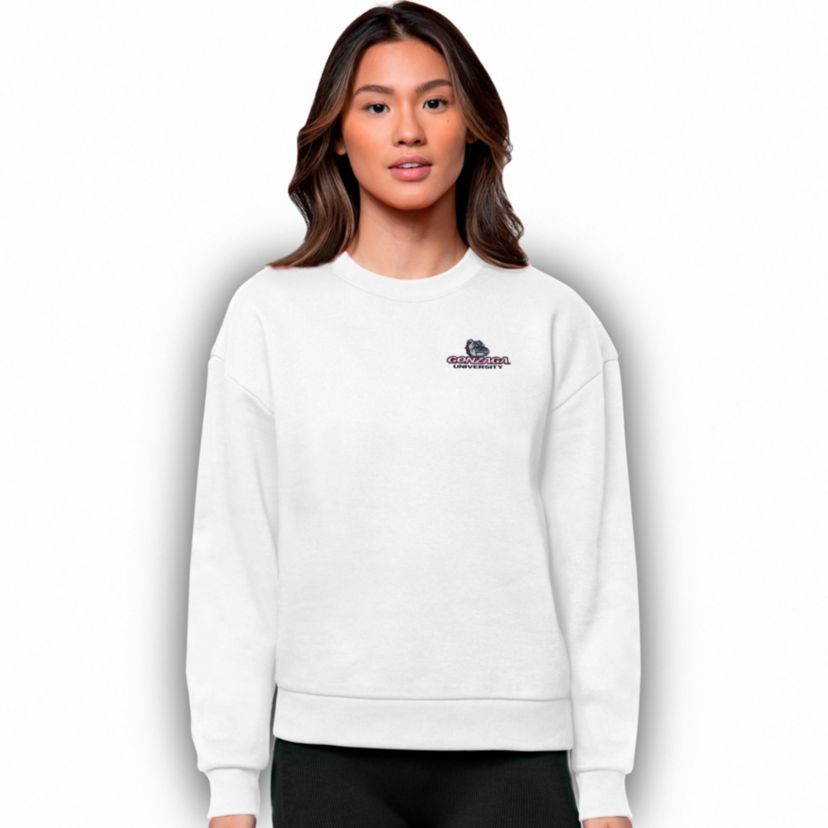 Gonzaga University Bulldogs NCAA Gonzaga Bulldogs Logo Victory Crewneck Pullover Sweatshirt