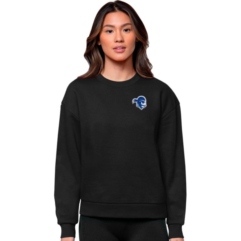 NCAA Seton Hall Pirates Logo Victory Crewneck Pullover Sweatshirt