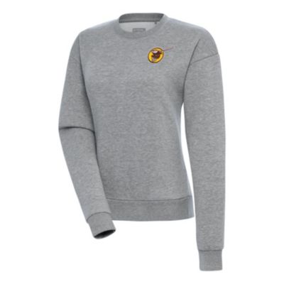 Antigua MLB San Diego Padres Cooperstown Victory Crewneck Pullover Sweatshirt, Gray, XXL