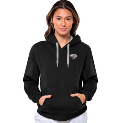 Antigua NCAA Western Carolina Catamounts Women's Victory Pullover Hood, Black, XXL