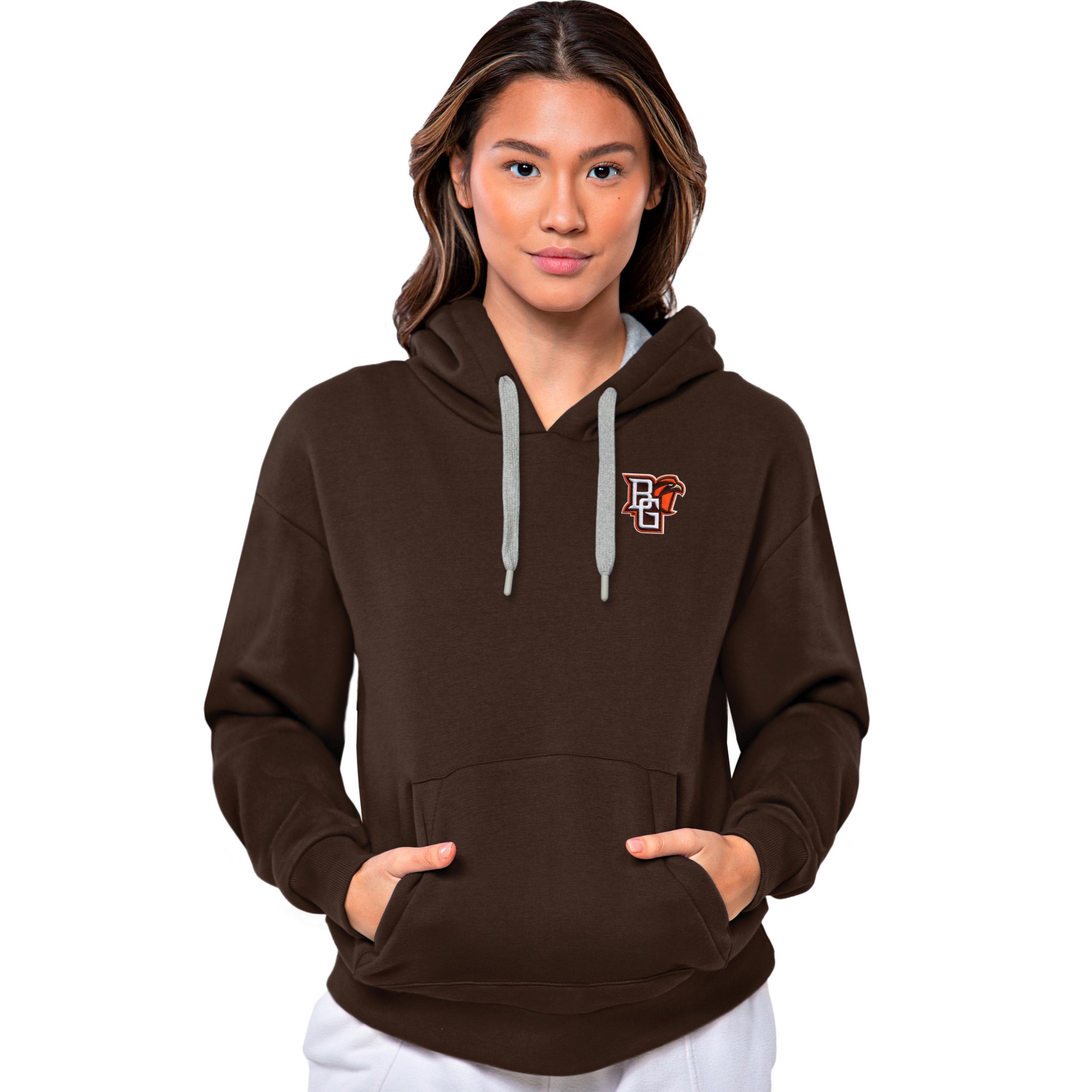 Antigua NCAA Bowling Green Falcons Womens Victory Pullover Hood