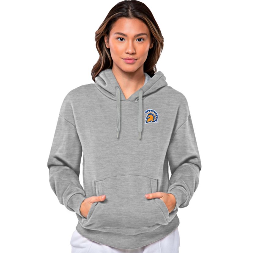 Antigua NCAA San Jose State Spartans Womens Victory Pullover Hood