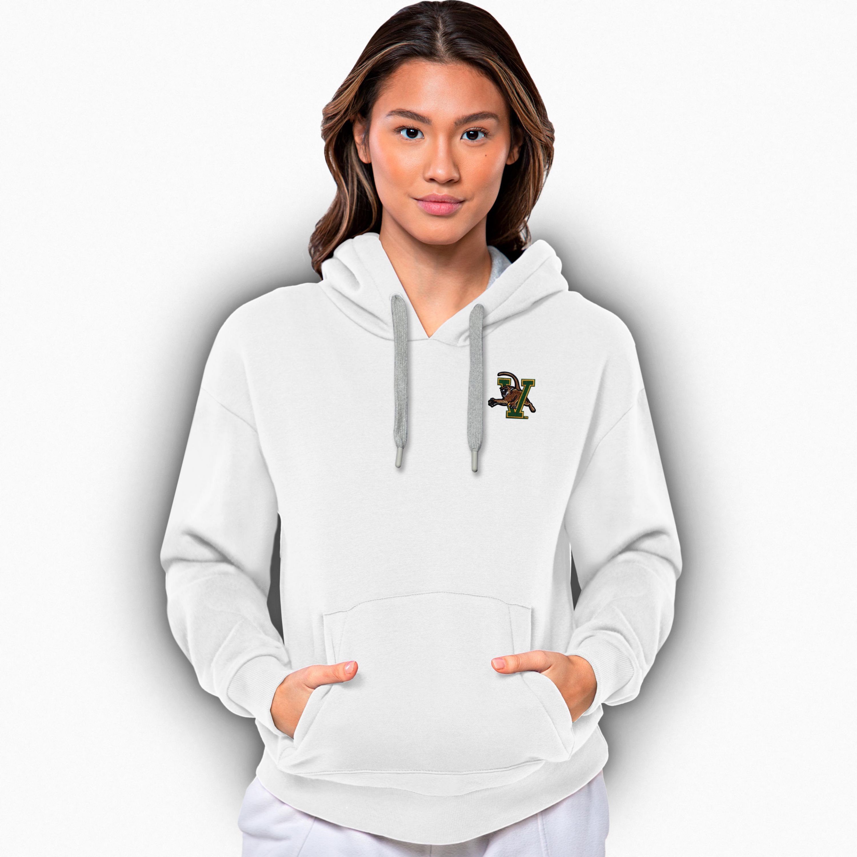 Antigua NCAA Vermont Catamounts Womens Victory Pullover Hood