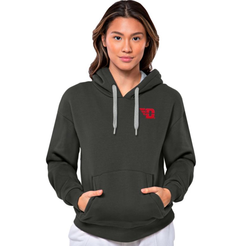 Antigua NCAA Dayton Flyers Womens Victory Pullover Hood