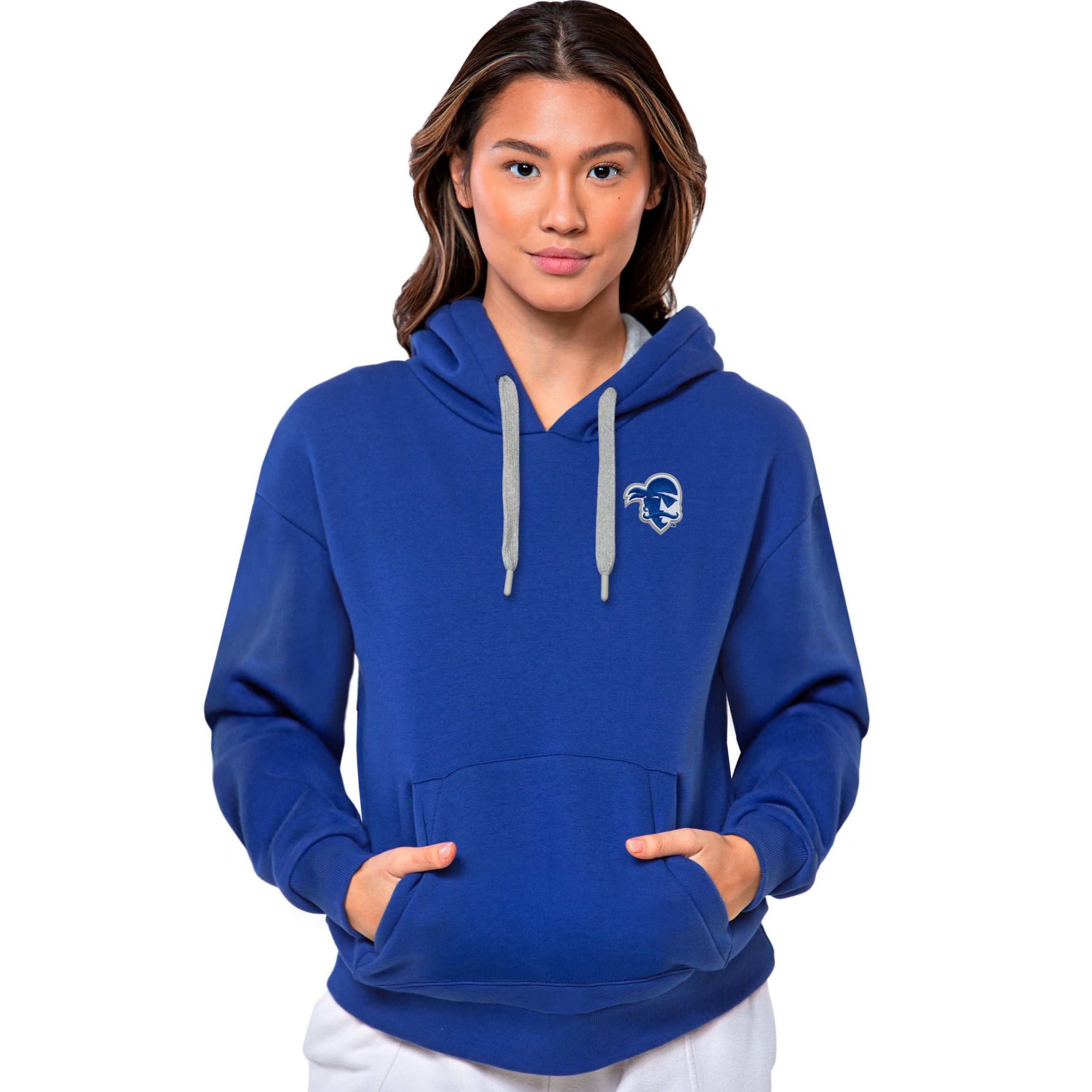 Antigua NCAA Seton Hall Pirates Womens Victory Pullover Hood
