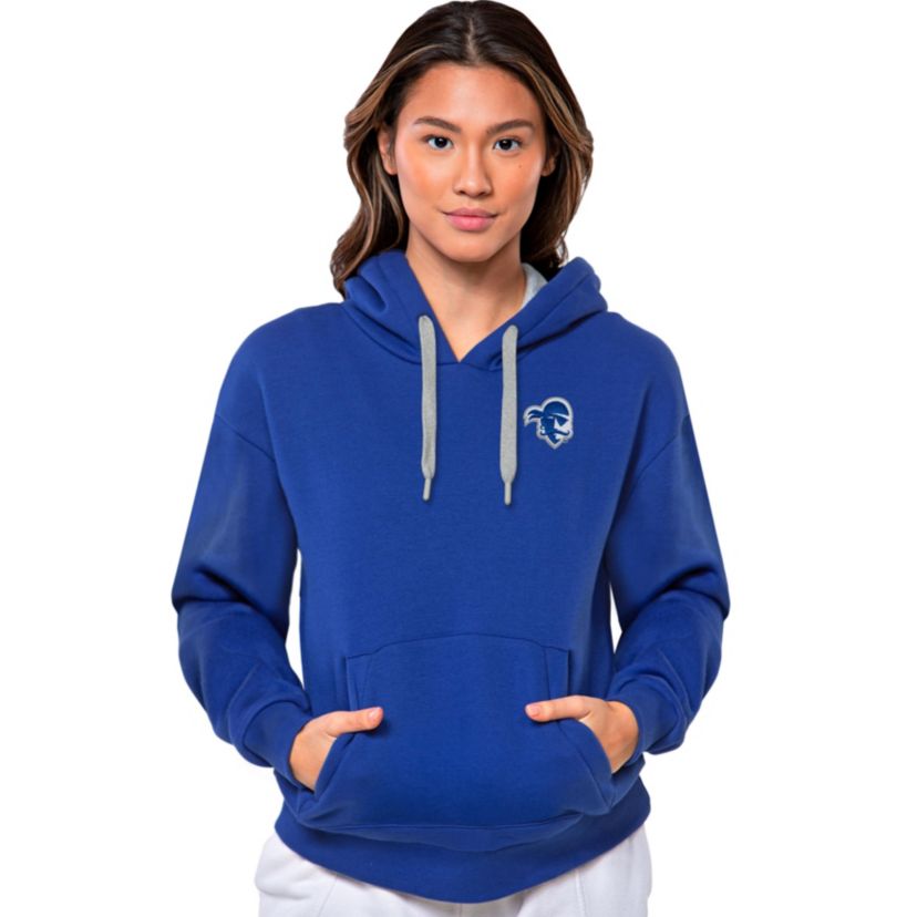 Antigua NCAA Seton Hall Pirates Womens Victory Pullover Hood