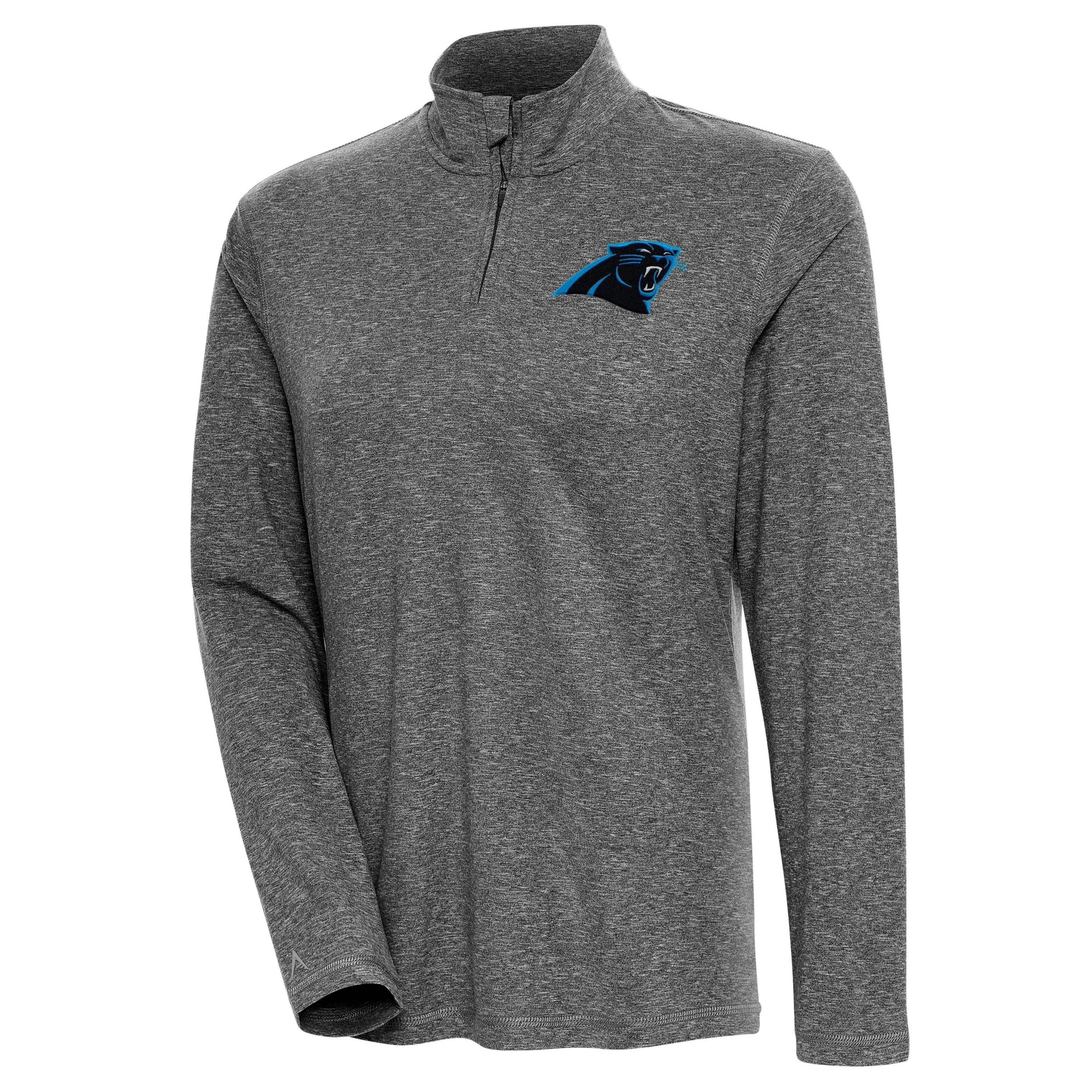 NFL Carolina Panthers Womens Confront 1/4 Zip Pullover