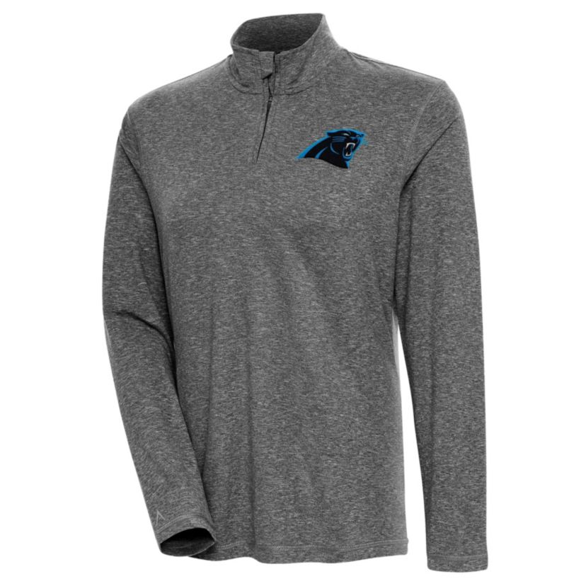 NFL Carolina Panthers Womens Confront 1/4 Zip Pullover