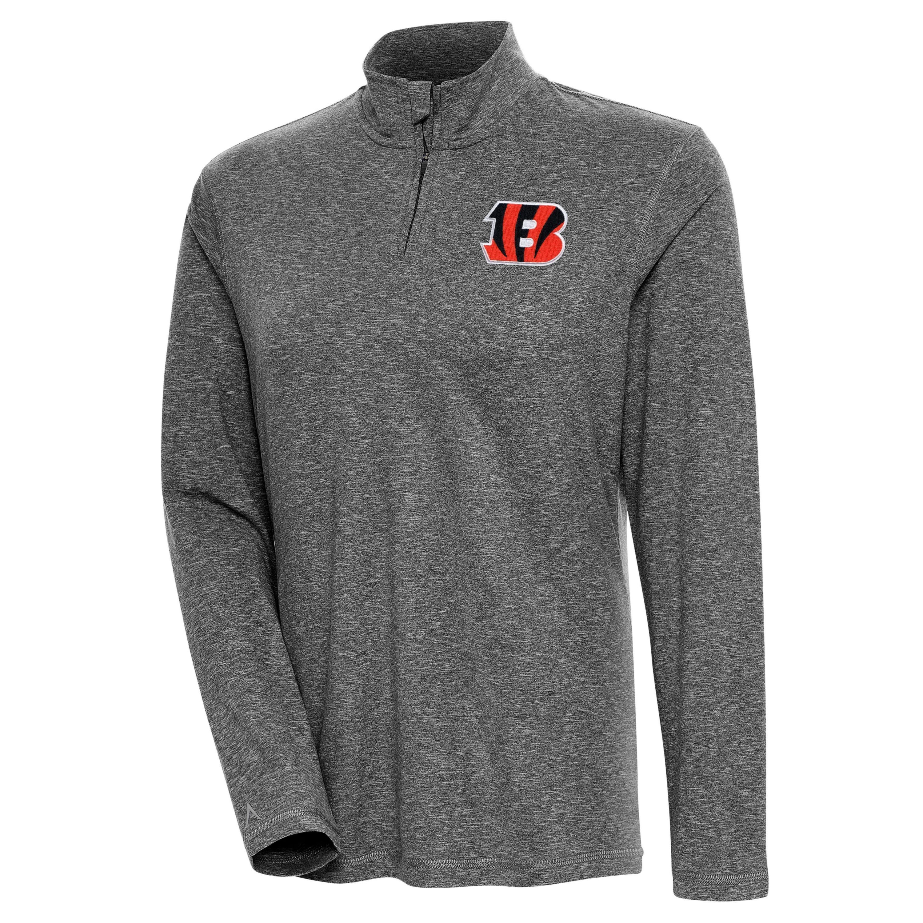 NFL Cincinnati Bengals Womens Confront 1/4 Zip Pullover