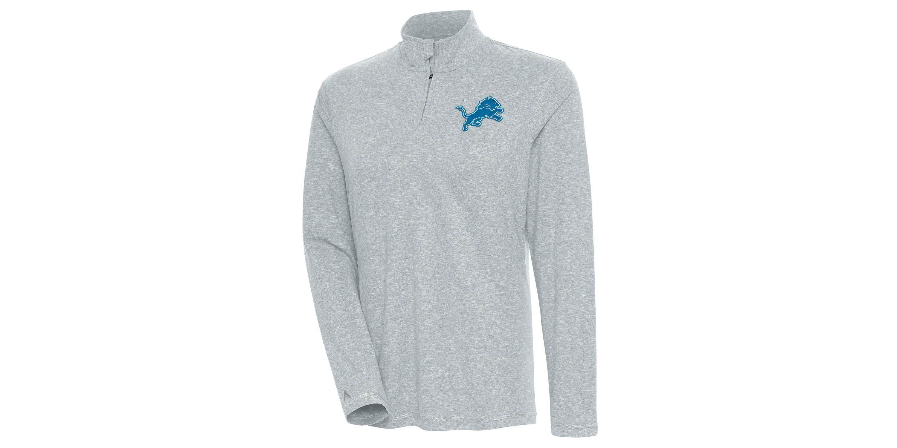 NFL Detroit Lions Womens Confront 1/4 Zip Pullover