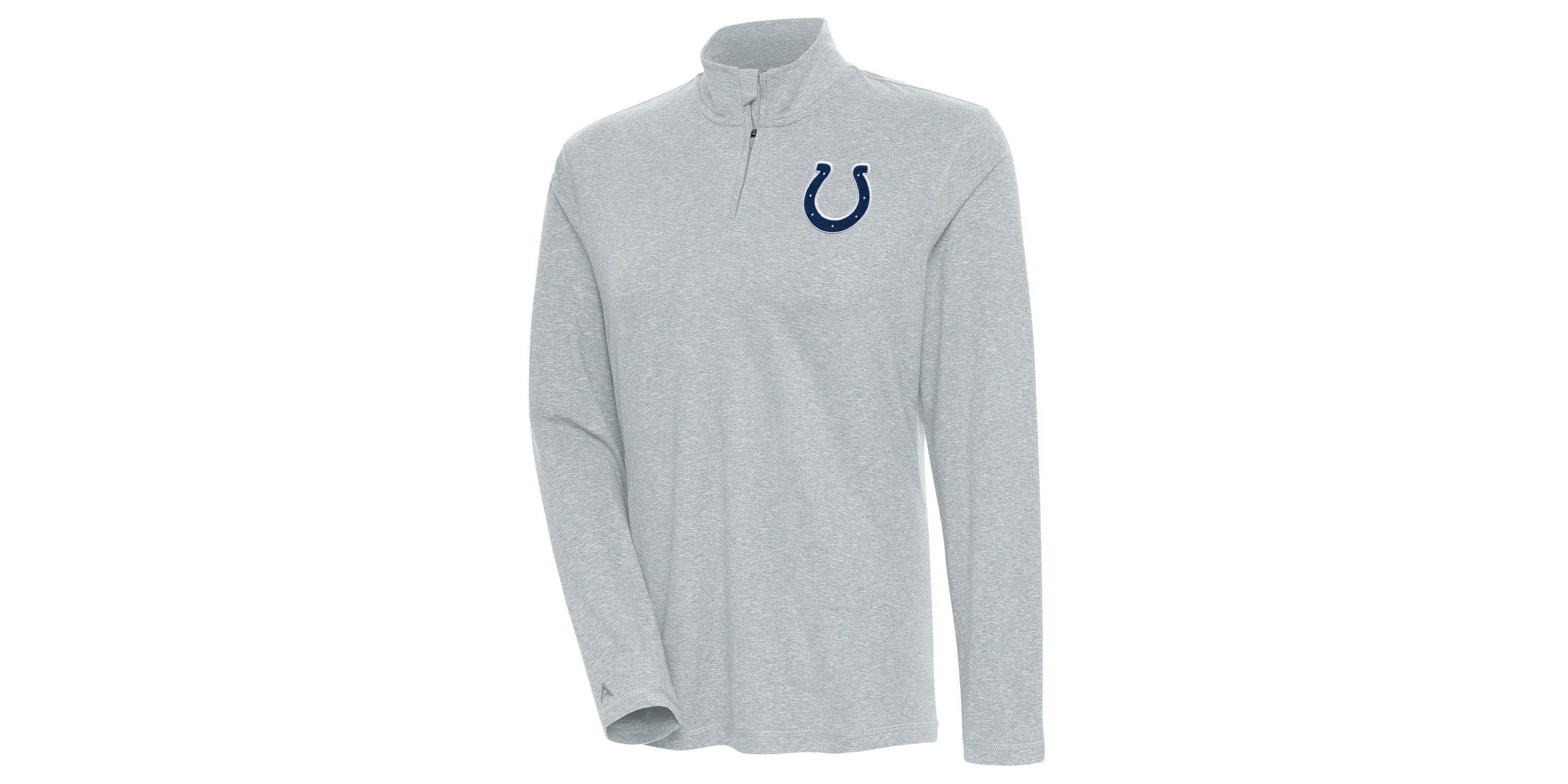 NFL Indianapolis Colts Womens Confront 1/4 Zip Pullover