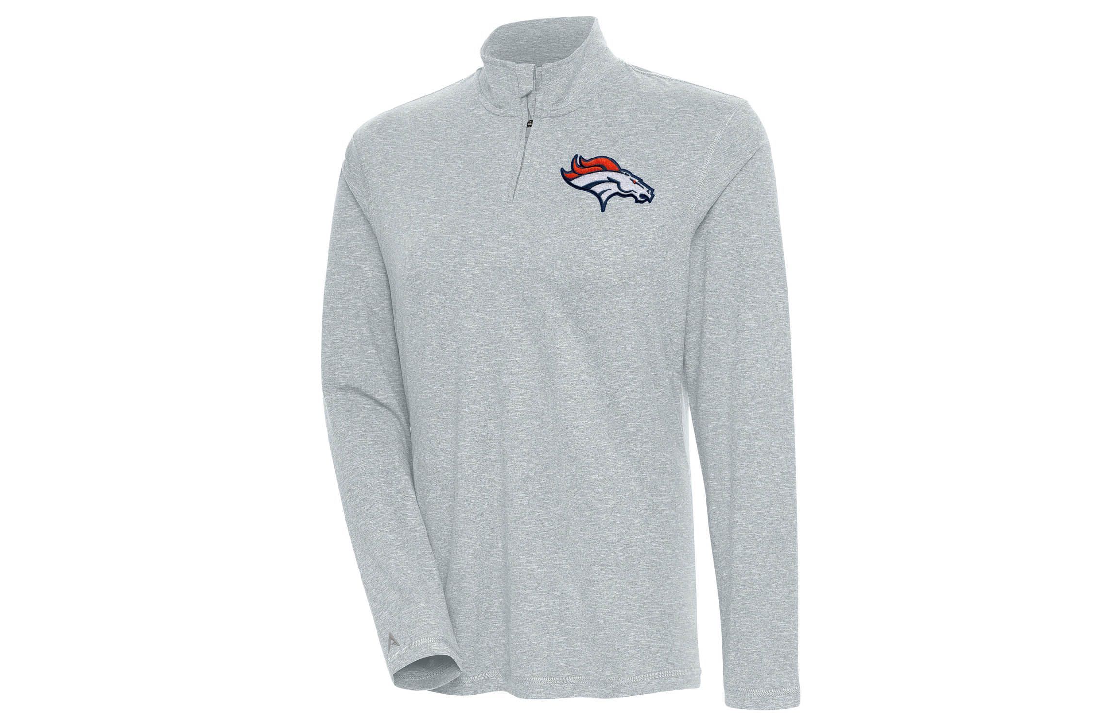 NFL Denver Broncos Womens Confront 1/4 Zip Pullover
