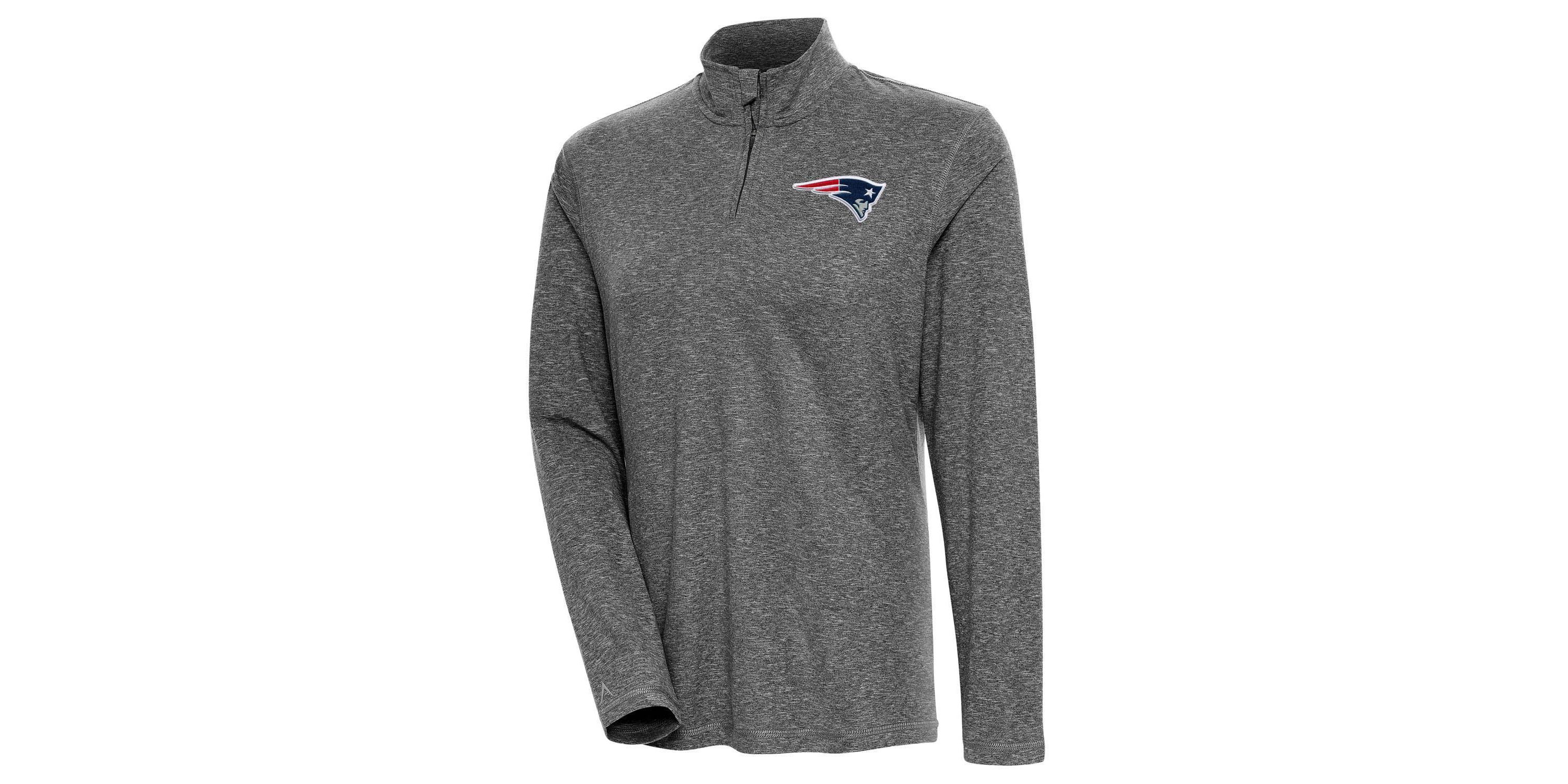 NFL New England Patriots Womens Confront 1/4 Zip Pullover