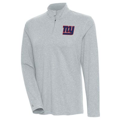 Antigua NFL New York Giants Women's Confront 1/4 Zip Pullover