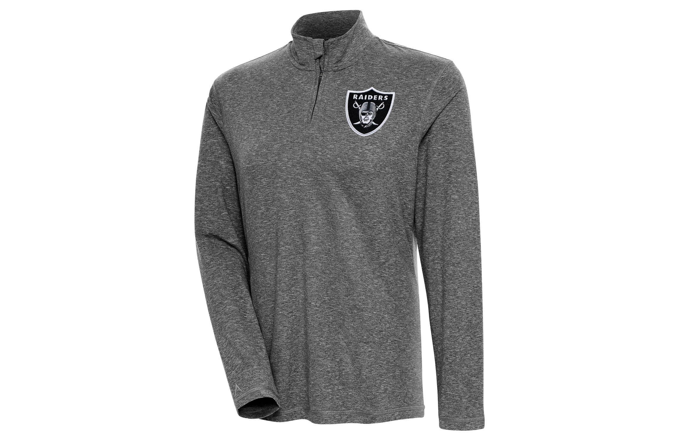 NFL Oakland Raiders Las Vegas Raiders  Womens Confront 1/4 Zip Pullover