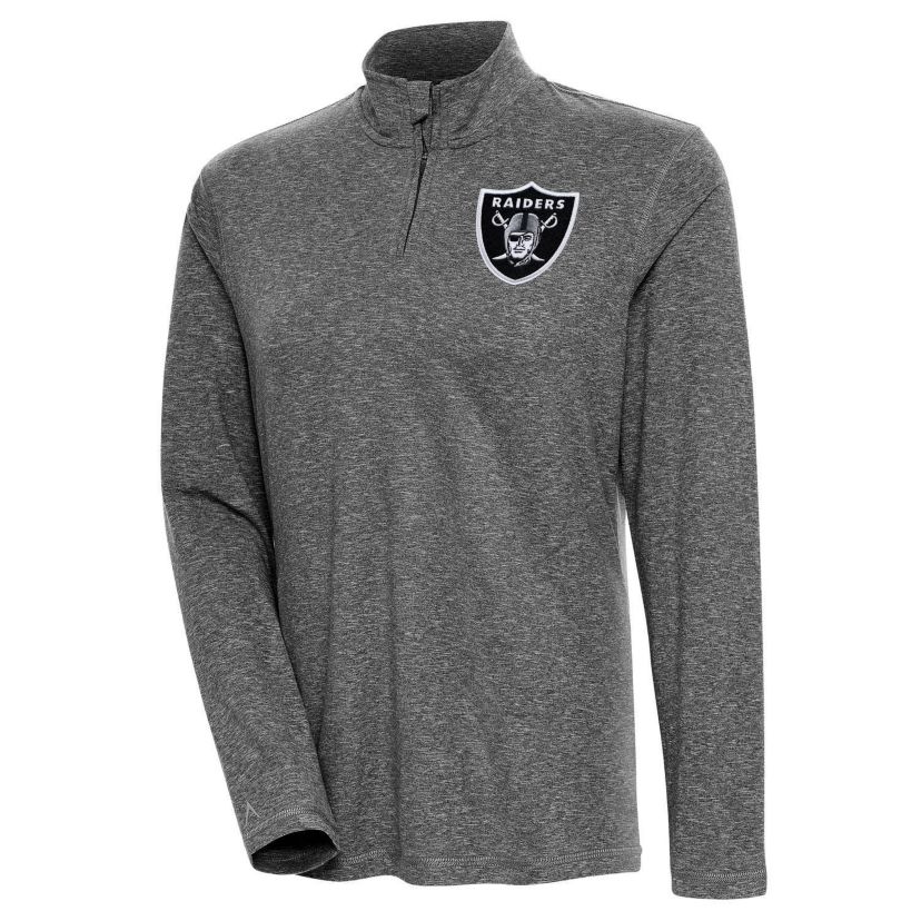 NFL Oakland Raiders Las Vegas Raiders  Womens Confront 1/4 Zip Pullover