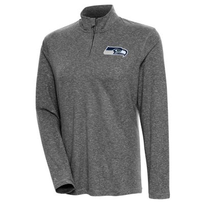 Antigua NFL Seattle Seahawks Women's Confront 1/4 Zip Pullover, Black, XXL -  0197872096405