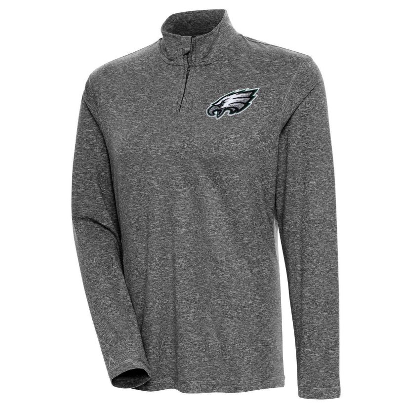 NFL Philadelphia Eagles Womens Confront 1/4 Zip Pullover