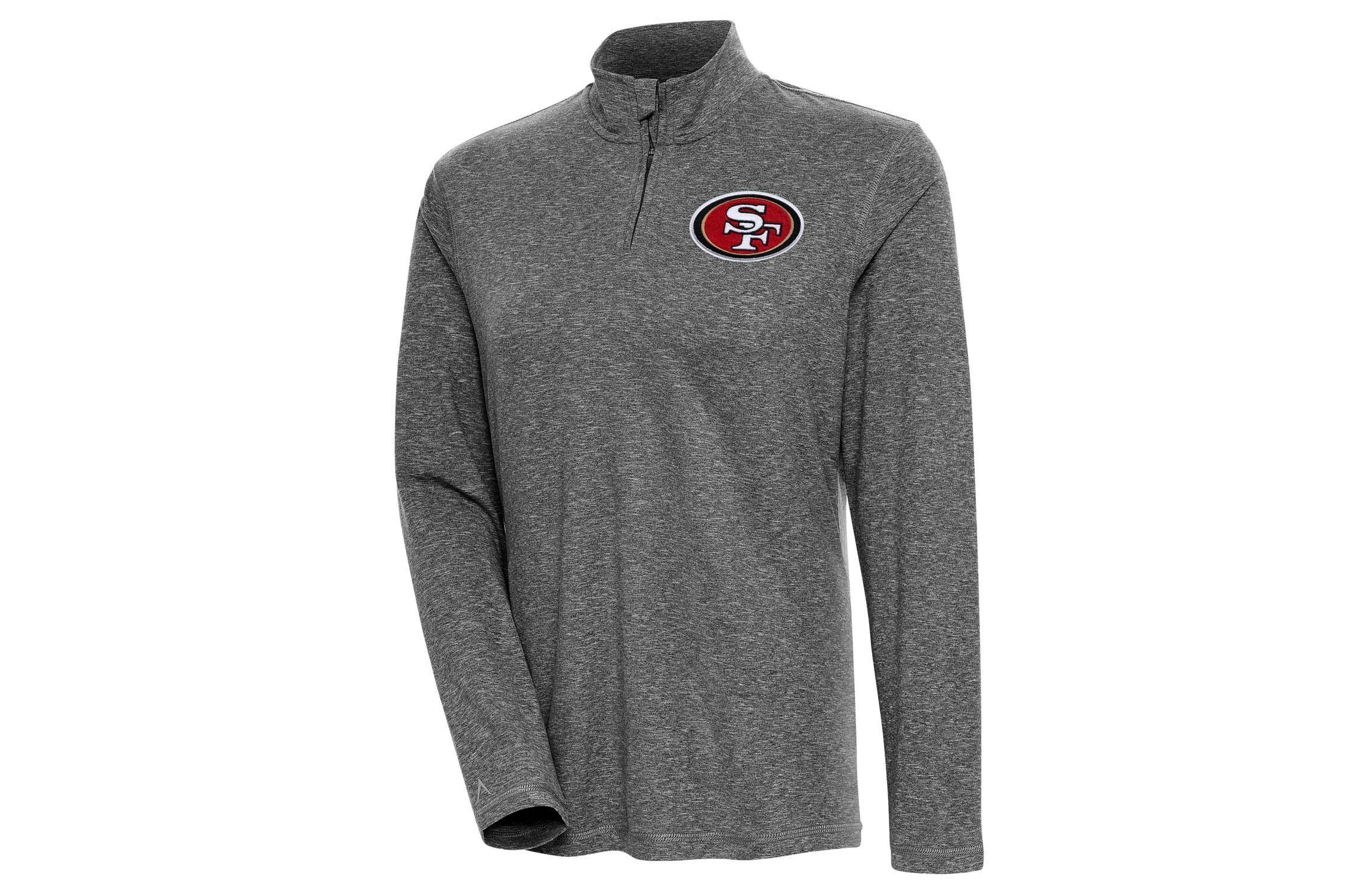 NFL San Francisco 49ers Womens Confront 1/4 Zip Pullover