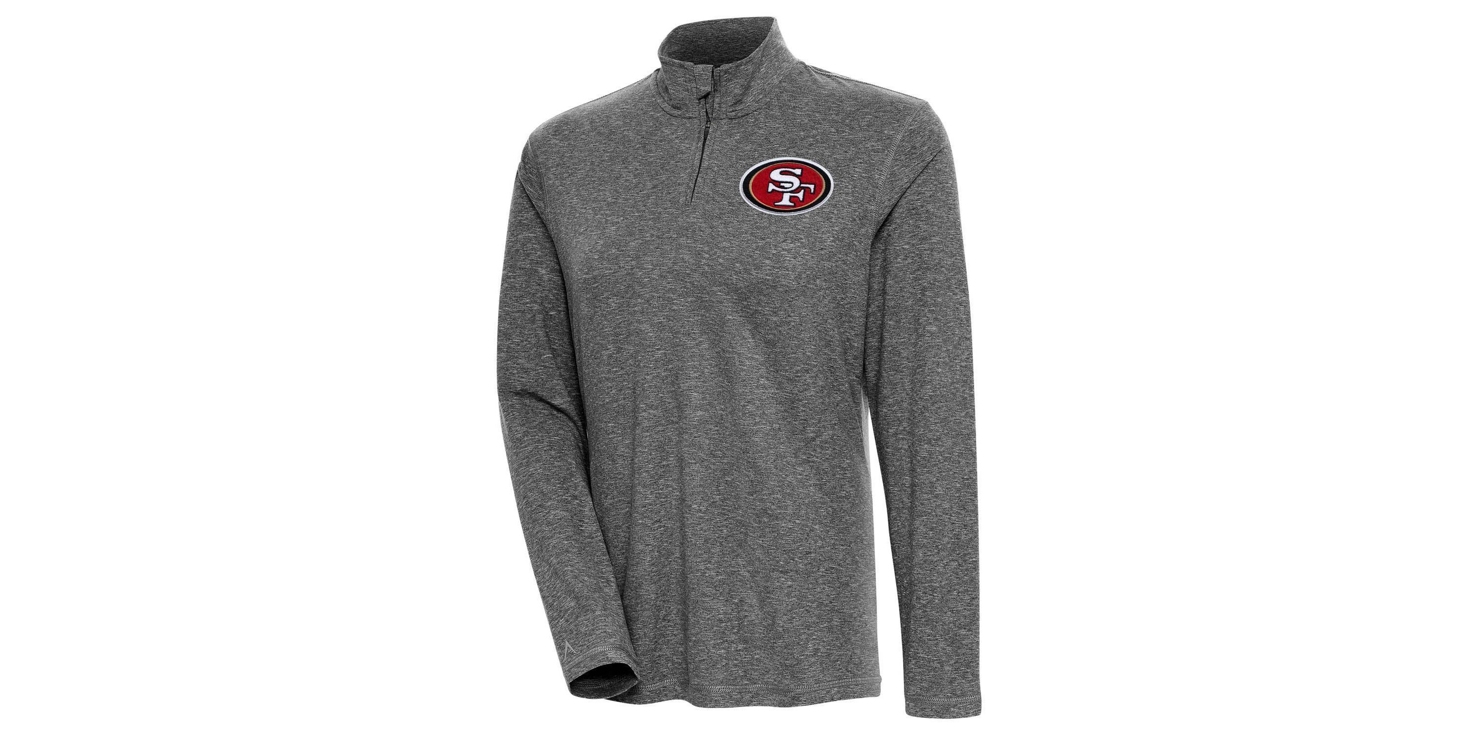 NFL San Francisco 49ers Womens Confront 1/4 Zip Pullover