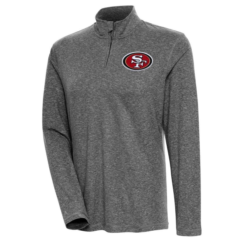 NFL San Francisco 49ers Womens Confront 1/4 Zip Pullover