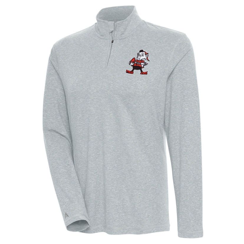 NFL Cleveland Browns Womens Confront 1/4 Zip Pullover