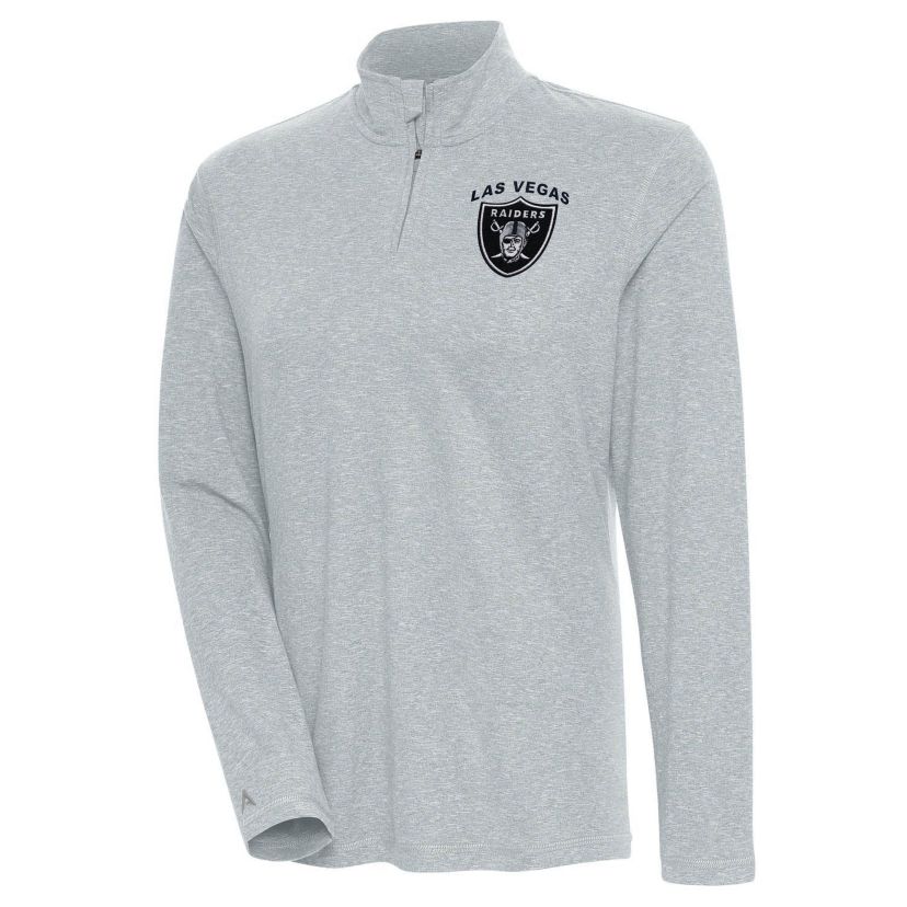 NFL Oakland Raiders Las Vegas Raiders  Womens Confront 1/4 Zip Pullover