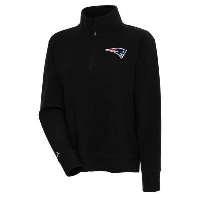 Antigua NFL New England Patriots Women's Portal 1/4 Zip Pullover -  1803958104973EB4047